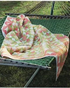 Bett der Tulpen Quilt Muster zusammengesetzt/Applikation KW - Bild 1 von 2