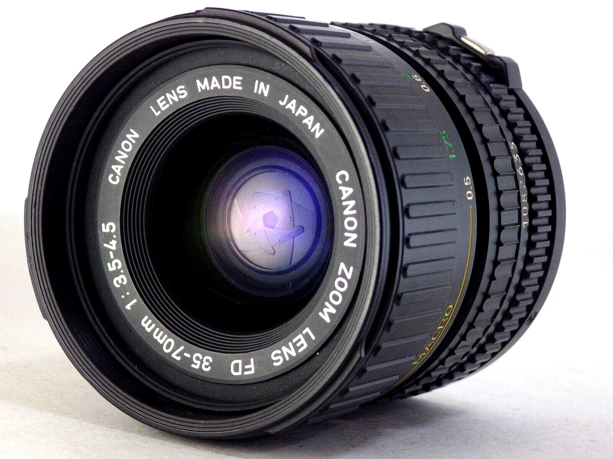 Canon FD 35-70mm Focal Camera Lenses for sale | eBay