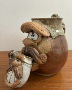 Robert Eakin Ugly Mug Drinking From Ugly Becher signiert - Bild 1 von 13