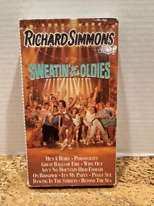 1988 Richard Simmons Sweatin' To The Oldies VHS Video Cassette Tape Tested! - Picture 1 of 5