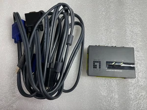KVM Switch Level one 2Ports USB - Bild 1 von 4