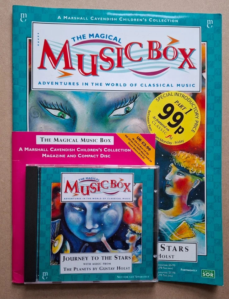 The Magical Music Box Magazine No.1  1994  CD still attached - Image 1 of 1