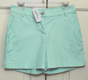 Pantaloncini chino donna Tommy Bahama taglia 2 blu acquario Boracay elasticizzati 5 pollici nuovi con etichette - Foto 1 di 4