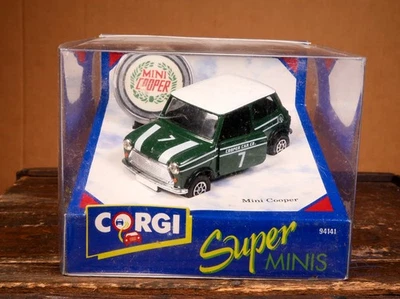 Corgi Super Minis 94141 Rover Mini Cooper grün Box OVP vintage diecast rare - Bild 1 von 4