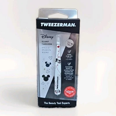 Pinza inclinada Tweezerman Mickey/Minnie Mouse, nueva en caja Foto 1 de 3