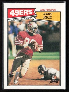 1987 Topps #115 Jerry Rice (EX-MT+) - Picture 1 of 2