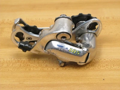 Desviador trasero Shimano 105 9 velocidades RD-5500 jaula larga triple Foto 1 de 4