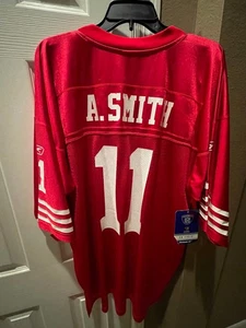 Reebok NFL Equipment Alex Smith #11 San Francisco 49ers Jersey Size XL - Picture 1 of 8
