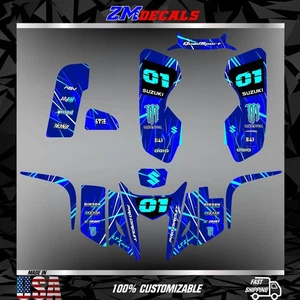 Suzuki LTZ 400 Grafik Kit Aufkleber Sticker Wrap - Bild 1 von 6