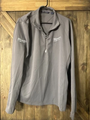 Cutter & Buck Pullover Women’s 2XL Milwaukee CB DryTec 50+ Quarter Zip Jacket - Image 1 of 4