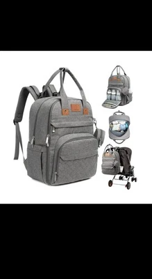 Mochila Bolsa de Pañales para Bebé KeaBabies - Bolsa de Bebé Grande para Niños, Niñas, Impermeable Foto 1 de 4