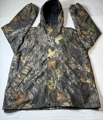 Abrigo Chaqueta Herter’s Camuflaje Caza Aire Libre Para Hombre Talla L Con Capucha Bolsillos con Cremallera Foto 1 de 4