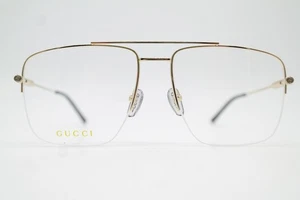 Gafas Gucci GG1415O oro media marca montura gafas nuevas - Imagen 1 de 6