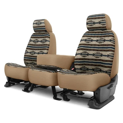 For Ford F-350 Super Duty 02-07 Southwest Sierra 1st Row Tan Custom Seat Cover Foto 1 de 2