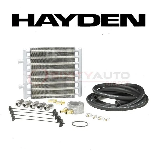 Hayden Engine Oil Cooler for 1951-1954 GMC S300-24 - Belts Cooling Radiators da Foto 1 de 4