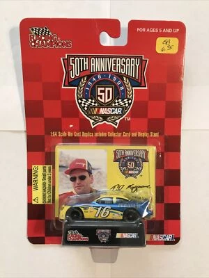 1998 Racing Champions 1/64 Ted Musgrave #16 Primestar Ford Taurus w/Card &Stand - Image 1 of 4