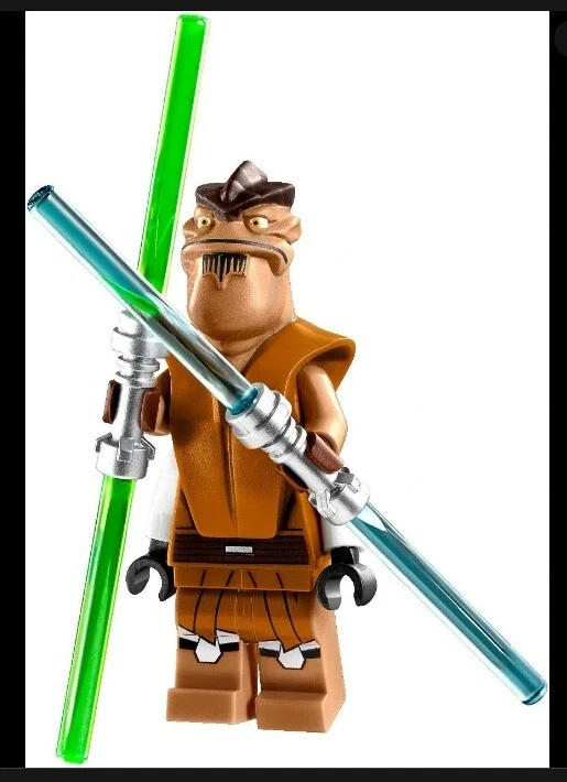 sw0435 Lego Star Wars 75004 - Pong Krell Minifigure with Lightsabers - New - Image 1 of 1