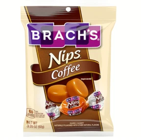 Brach's Nips Coffee Flavored Hard Candy, 3.25 ounce Bag(Pack of 4) - Picture 1 of 2