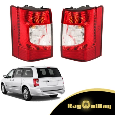 Par de luces traseras LED laterales derecha e izquierda para Chrysler Town & Country 2011-2016 Foto 1 de 4