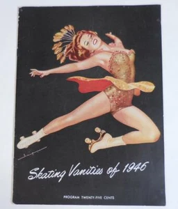 SKATING VANITIES OF 1946 Souvenir Program, Pinup Cover - Picture 1 of 10
