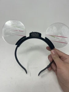 Disney Parks Star Wars Light Up Mickey Mouse Ears Headband Tie Fighter Xwing - Picture 1 of 4