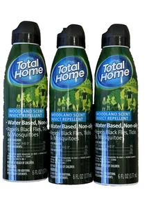 Total Home Woodland Scent Insect Repellent 6oz New Fast Shipping 2x - Picture 1 of 1