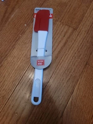 Bradshaw 24878 Silicone Bottle Spatula Plastic Handle  - Image 1 of 2