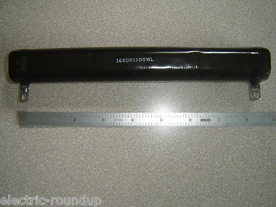 Ward Leonard 160DR1500WL, Power Wirewound Resistor 1.5K 160W 160DR, NOS - Image 1 of 2