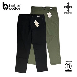 Pantalón Rip Curl Hombre Negro - Oliva Oscuro Clásico Surf Chino Elástico (S01), (S02) - Imagen 1 de 20