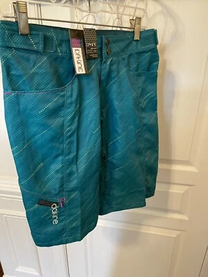 Pantalones Cortos Dakine Mujer Pequeña Sirena Nuevos Verdes Ciclismo Raro Foto 1 de 3