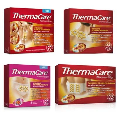 Thermacare Wärmepflaster Rücken Nacken Flexible Anwendung Regelschmerzen ANGEBOT