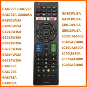 SHARP AQOUS SMART LED TV REMOTE CONTROL ORIGINAL GB234WJSA GB094WJSA GA983WJSA - Picture 1 of 7