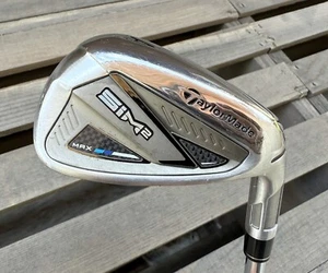 TaylorMade SIM2 Max Approach Wedge AW KBS Regular Flex Steel GW Golf *Nice* - Picture 1 of 5