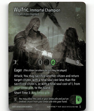 FOIL - Kryptik TCG Wulfric, Immortal Champion Wicked Prophecy Wave 1 eBay Gen