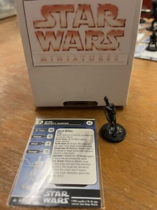 Star Wars Miniaturen IG-88 Kopfgeldjäger 36/60 mit Karte - Bild 1 von 2