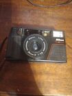 Nikon One Touch L35af2 35Mm 1:2.8 Point & Shoot Film Camera Parts Repair As Is