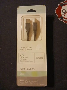 Ativa USB 2.0 Cable 10 Ft (3.05m) Brand New & Factory Sealed - Picture 1 of 3