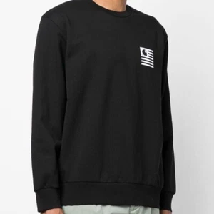 Carhartt State Sports Crewneck (Black) - Men's Small - Picture 1 of 3