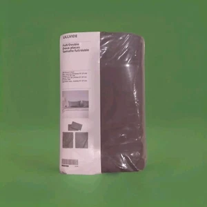 IKEA Ullvide Gray Full/Double Fitted Sheet Set NEW Factory Sealed 403.356.09 - Picture 1 of 6