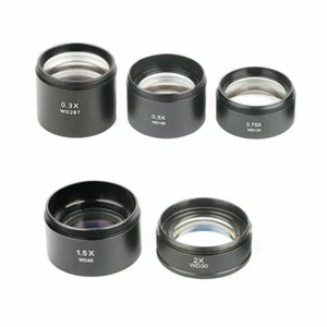 0.3X 0.5X 1.5X 0.75X 2X M48X0.75mm Microscope Auxiliary Objective Barlow Lens  - Bild 1 von 23