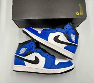 Nike Air Jordan 1 Mid Game Royal (taglia UK 6) - Foto 1 di 10