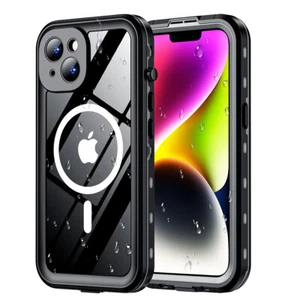 Funda Impermeable para iPhone 15 Pro Max 15 Plus MagSafe Cubierta Magnética Antigolpes - Imagen 1 de 20