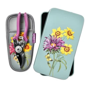 Juego de podadora y funda Burgon & Ball Asteraceae - Juego de regalo de jardinero RHS - Imagen 1 de 9