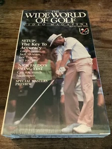 The Wide World of Golf Video Magazine Vol. 1 Issue 2 (VHS, Mar/Apr 1990) Sealed - Imagen 1 de 2