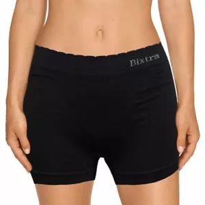 Womens Black Knickers Underwear Stretch Yoga Shorts Boxers Sports Soft Hot Pants - Picture 1 of 4
