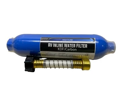 LIFE FILTER High Flow RV Inline Marine Water Filter Compatible 40013 40041 40043 - Image 1 of 4
