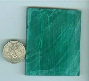 46 Gramm Block Malachitplatte Stabilisierter Block Malachit Messergriffe - Bild 1 von 1