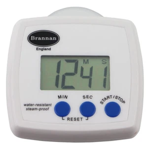 Temporizador de ducha - Temporizador a prueba de vapor resistente al agua cocina hornear cocina -28/215/0 - Imagen 1 de 6