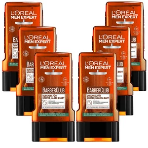 Loreal Men Expert Barber Club Duschgel 6x 250ml für Körper, Haare und Bart - Bild 1 von 7