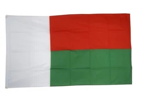 Madagaskar Hissflagge madagassische Fahnen Flaggen 60x90cm - Picture 1 of 1